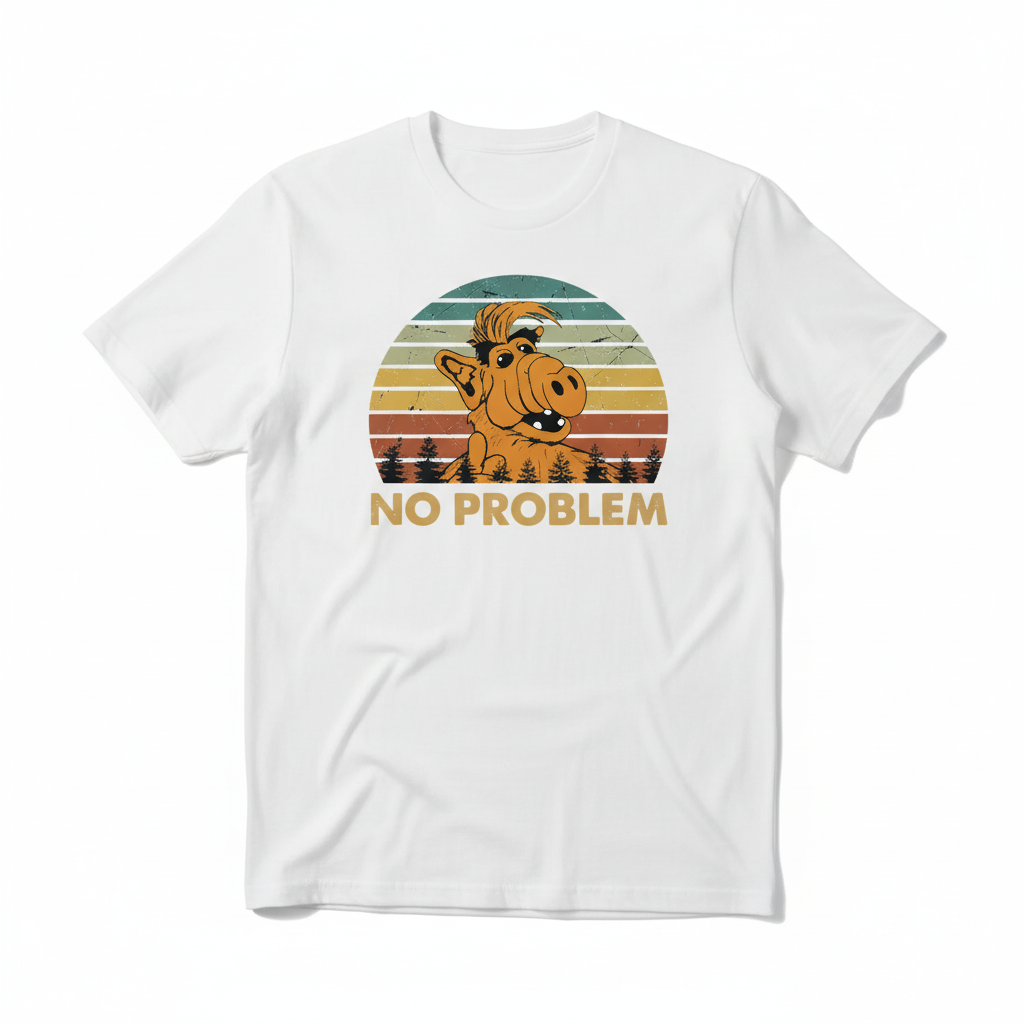 ALF t-shirt in white