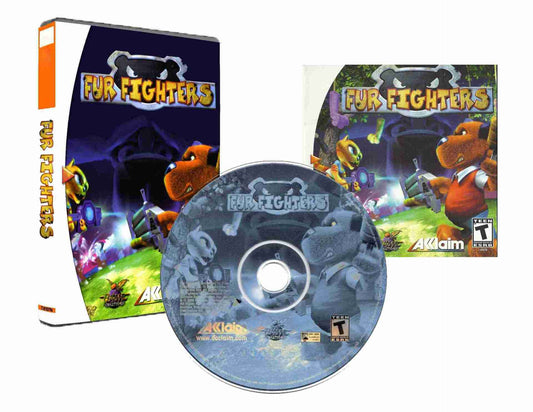 Fur Fighters (DVD Box) (Dreamcast Compatible) - Reproduction Video Game CD image 0