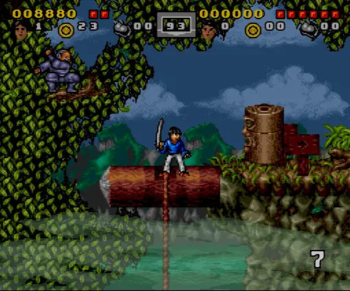 3 Ninjas Kick Back (SNES Compatible) - Reproduction Video Game Cartridge with Case and Manual image 6