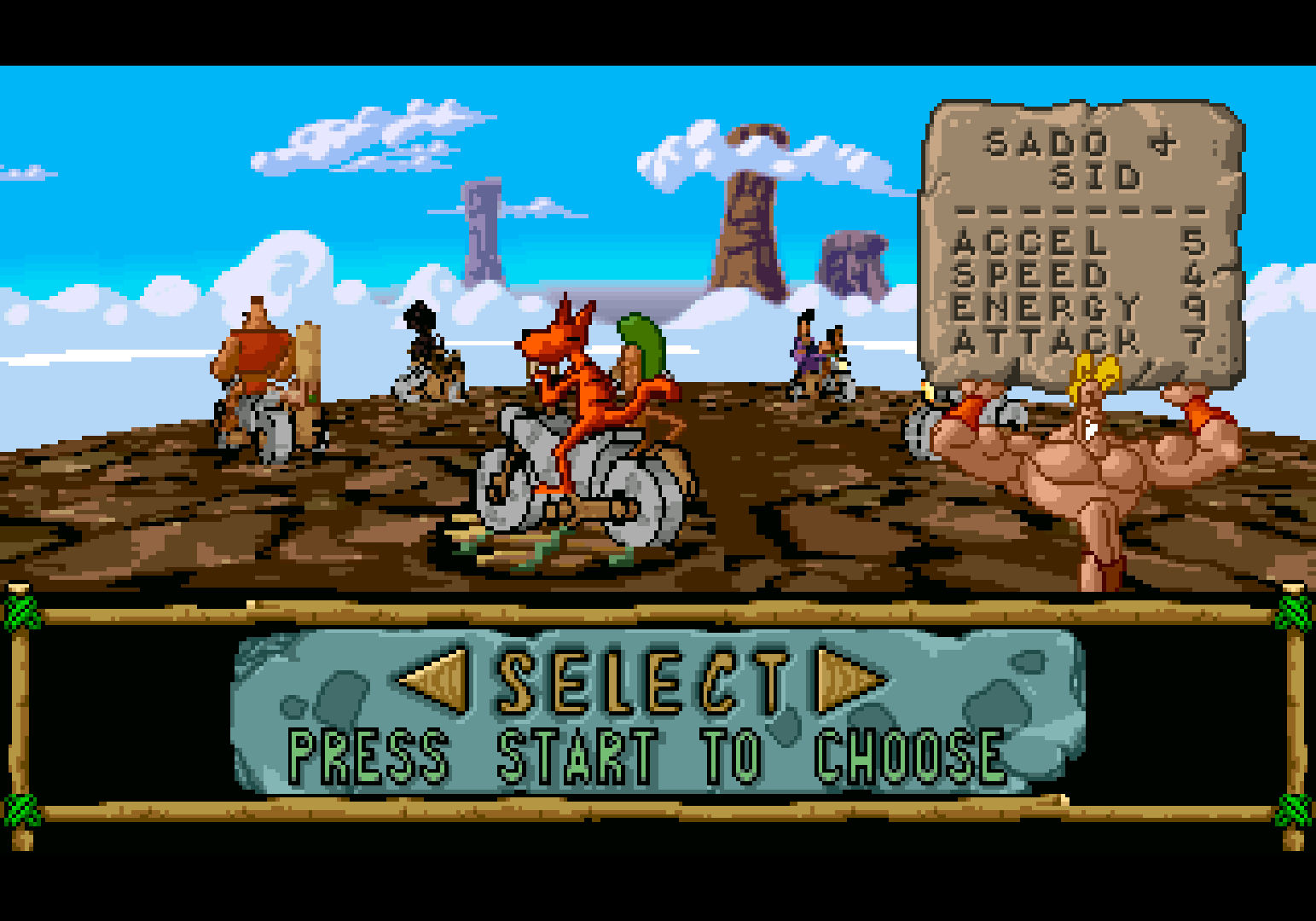 BC Racers (32X Compatible) (32X Shell) - Reproduction Video Game Cartridge with Case and Manual image 4