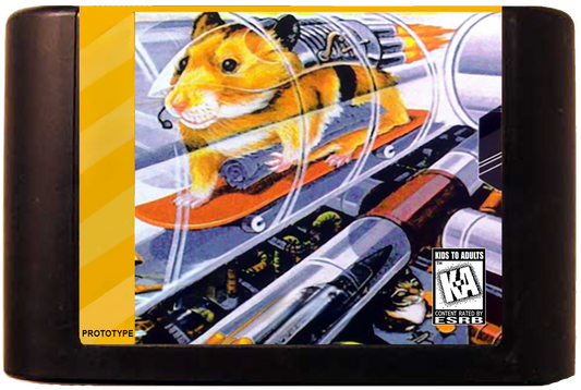 Virtua Hamster (Prototype) (32X Compatible) - Reproduction Video Game Cartridge with Box
