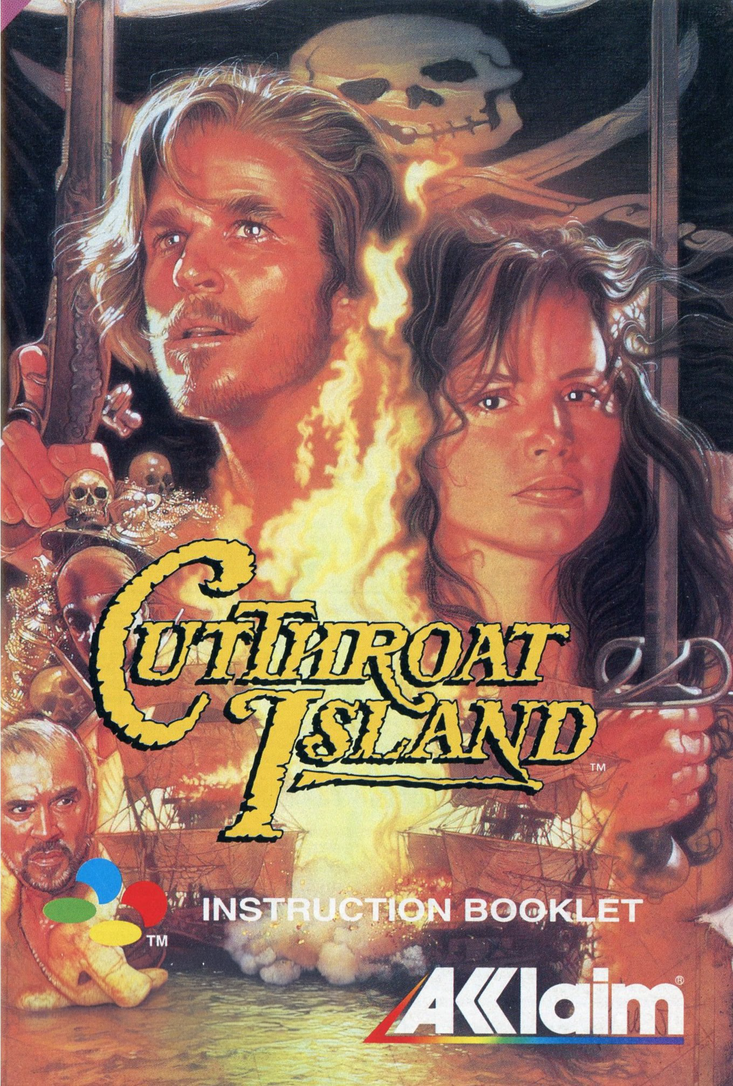 Cutthroat Island (SNES Compatible) – Reproduction Video Game Cartridge