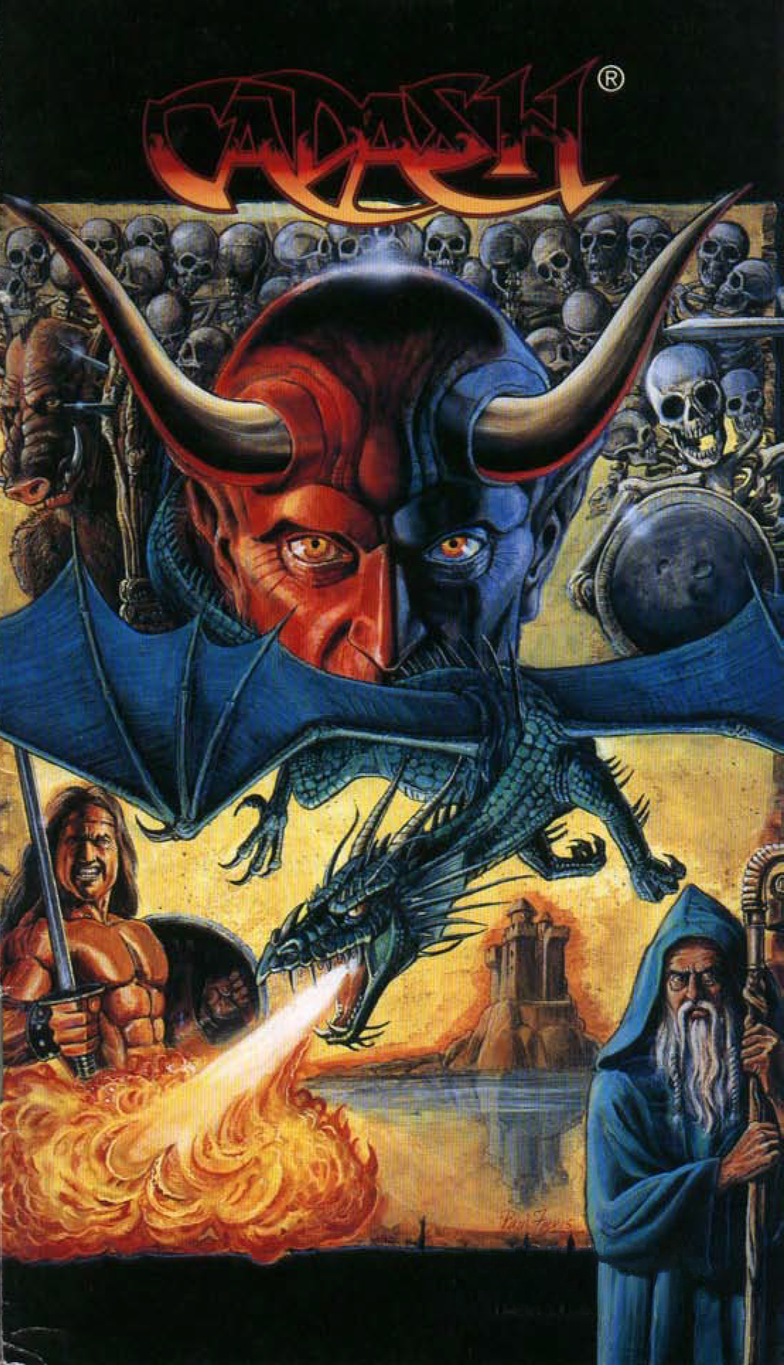 Cadash (Genesis Compatible) - Reproduction Video Game Cartridge with Case and Manual