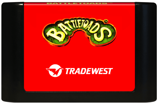 Battletoads (Genesis Compatible) - Reproduction Video Game Cartridge image 0