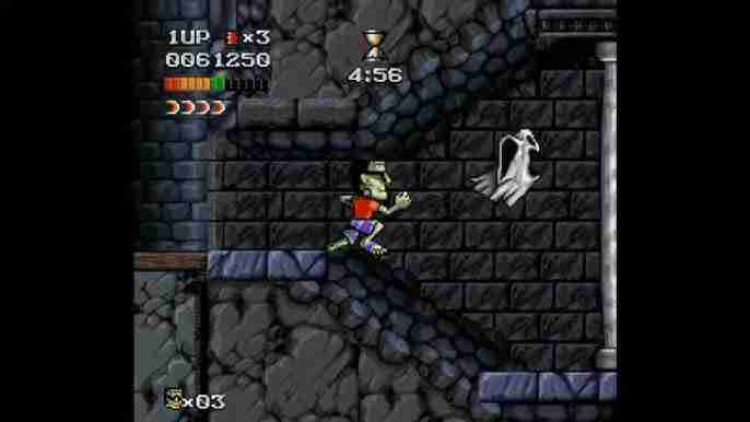 The Adventures of Dr. Franken (SNES Compatible) - Reproduction Video Game Cartridge with Case and Manual image 6