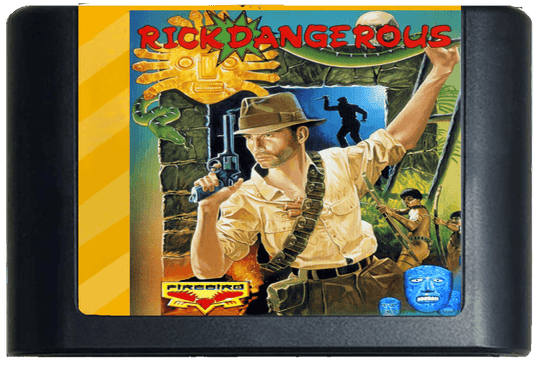 Rick Dangerous (xRick Homebrew) (32X Compatible) - Reproduction Video Game Cartridge image 0