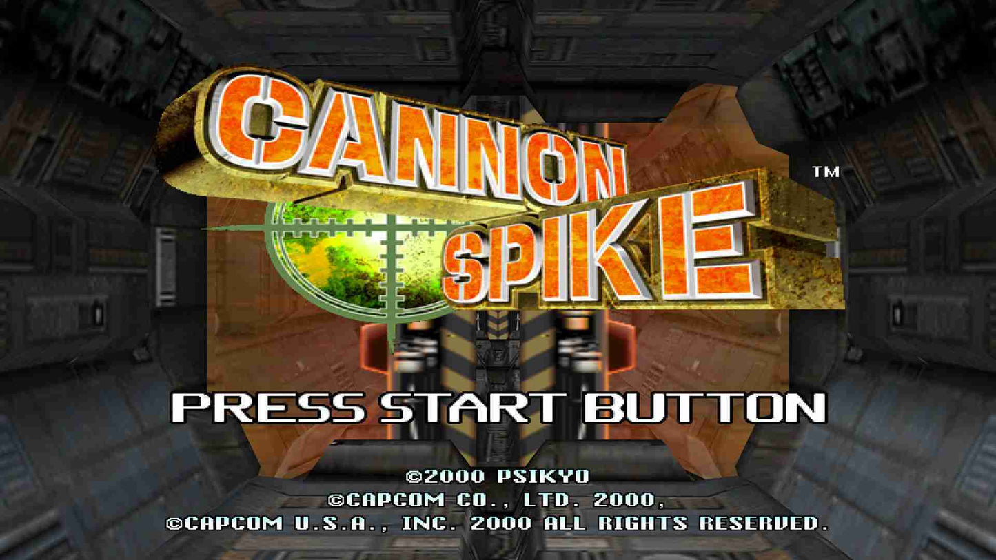 Cannon Spike (DVD Box) (Dreamcast Compatible) – Reproduction Video Game CD image 1
