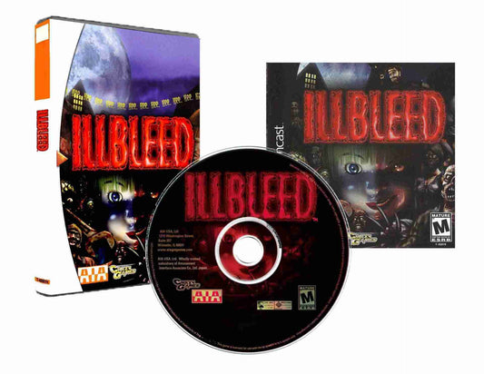 Illbleed (DVD Box) (Dreamcast Compatible) - Reproduction Video Game CD image 0