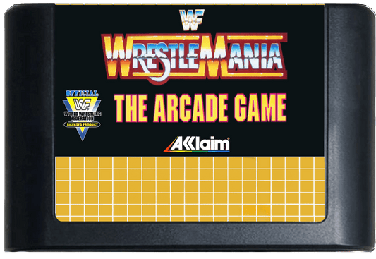 WWF Wrestlemania: The Arcade Game (32X Compatible) - Reproduction Video Game Cartridge image 0