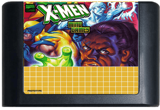 X-Men: Mind Games (Prototype) (32X Compatible) - Reproduction Video Game Cartridge image 0
