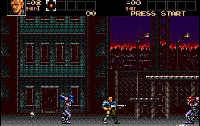 Contra Hard Corps: Enhanced Edition (Genesis Compatible) - Reproduction Video Game Cartridge with Case and Manual