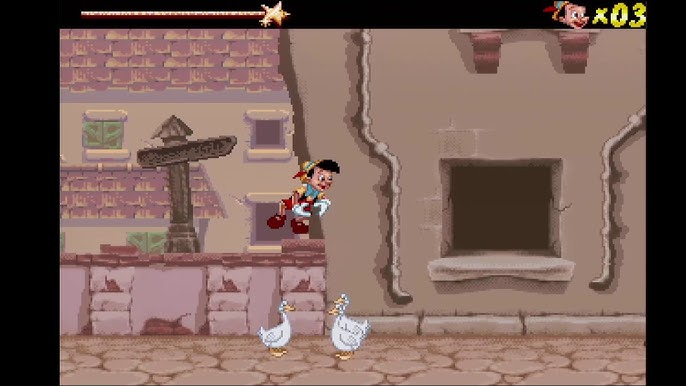 Pinocchio 32X (Prototype) (32 Compatible) – Reproduction Video Game Cartridge with Case