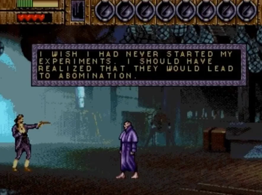 Mary Shelley's Frankenstein (DVD Case) (Sega CD Compatible) – Reproduction Video Game CD