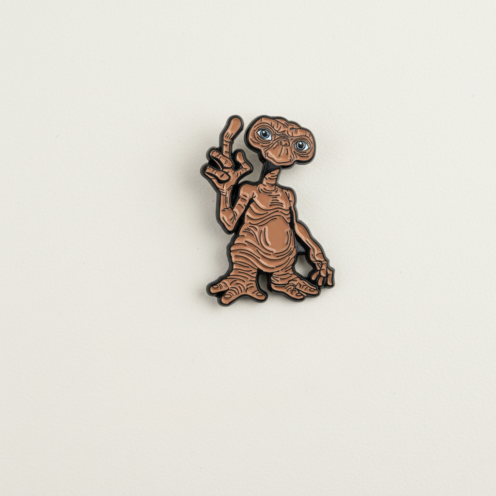 E.T. Enamel Pin – Retro Movie Merch for Collectors