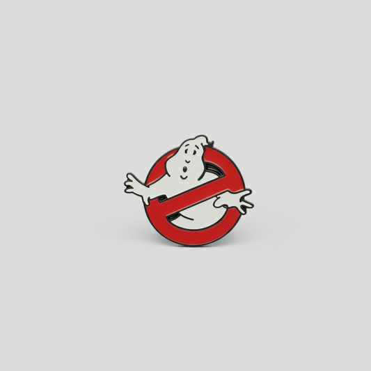 Ghostbusters Logo Enamel Pin – Classic No-Ghost Symbol Collectible