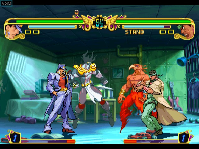 JoJo's Bizarre Adventure (DVD Case) (Dreamcast Compatible) - Reproduction Video Game CD