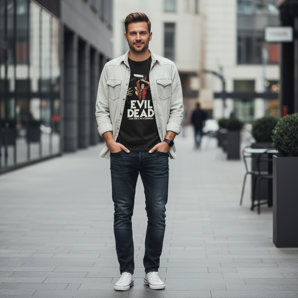 Man in urban setting