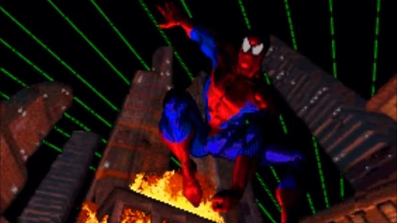 Spider-Man: Web of Fire (32X Compatible) – Reproduction Video Game Cartridge with Case and Manual