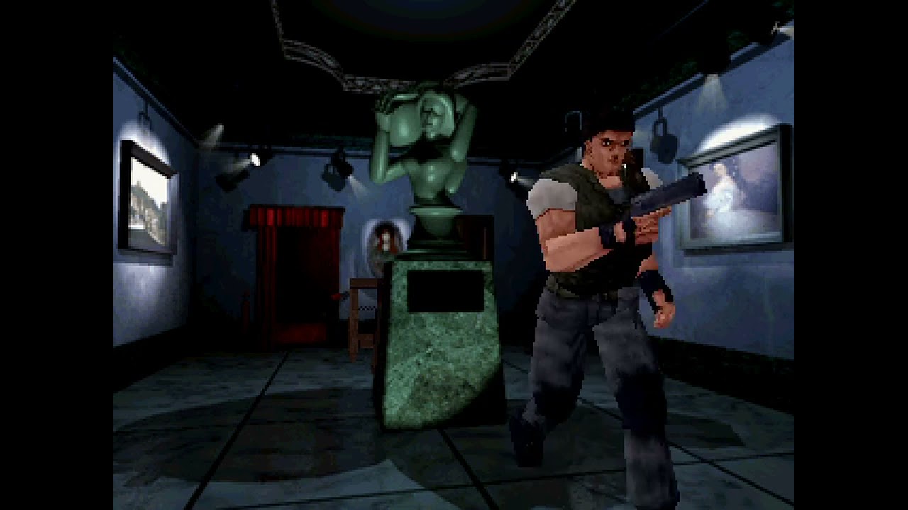 Resident Evil (DVD Case) (Saturn Compatible for Polymega or Modded Saturn) - Reproduction Video Game CD