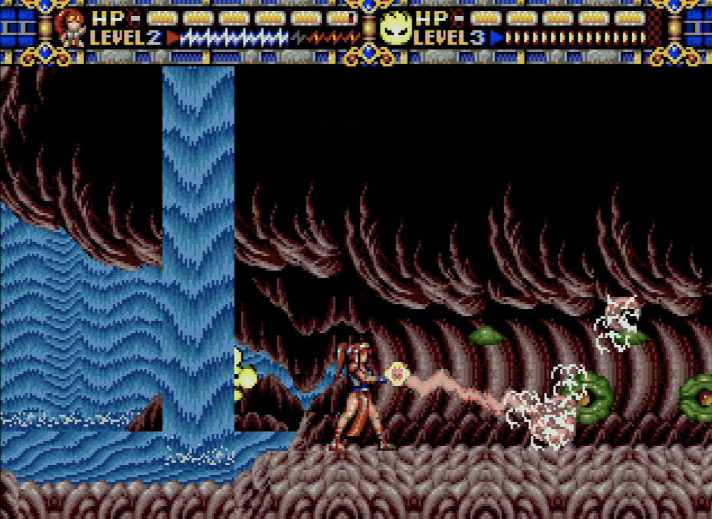 Alisia Dragoon (Genesis Compatible) – Reproduction Video Game Cartridge with Case and Manual