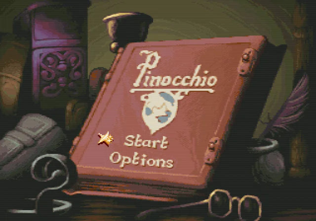 Pinocchio 32X (Prototype) (32 Compatible) – Reproduction Video Game Cartridge with Case