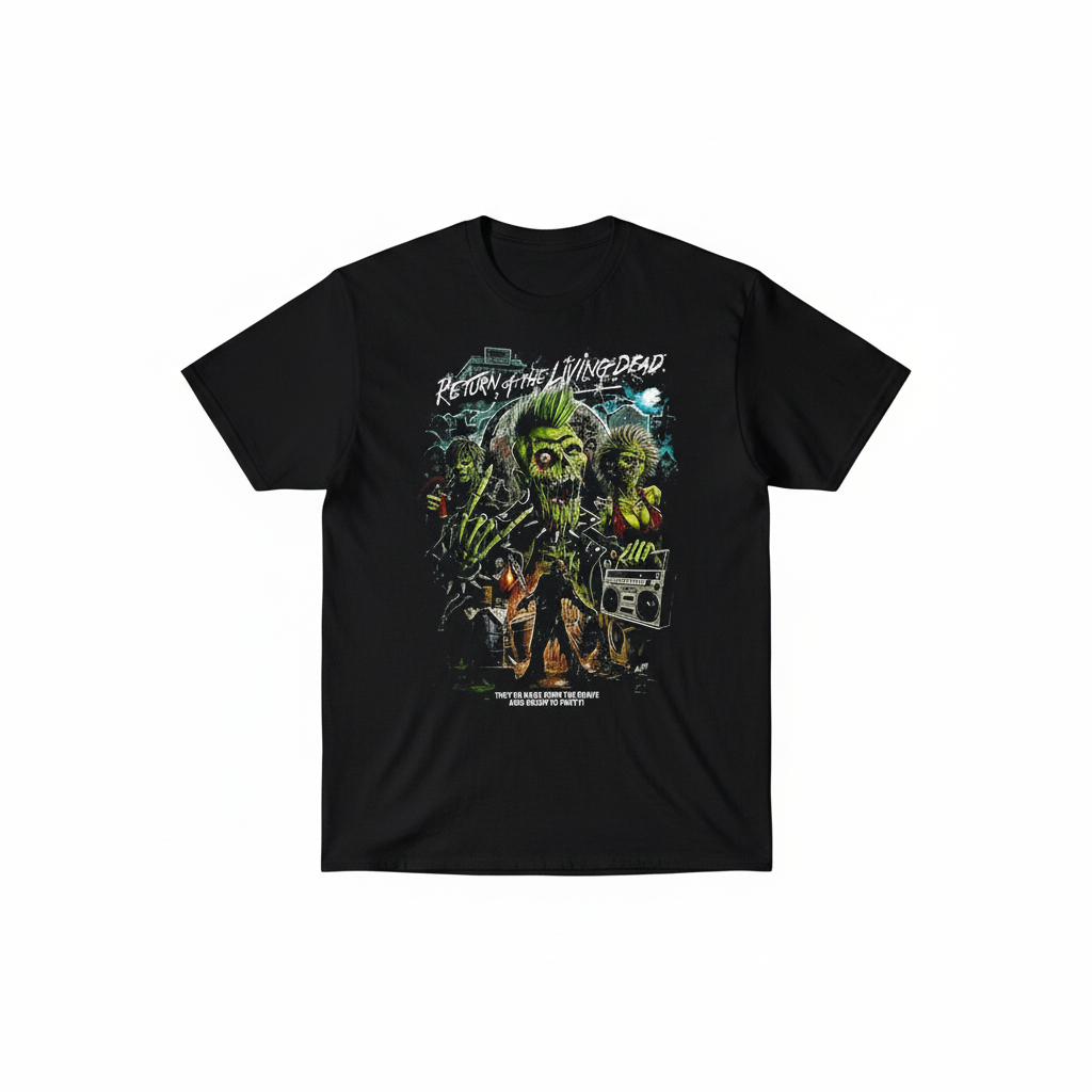 Return of the Living Dead t-shirt - solid black