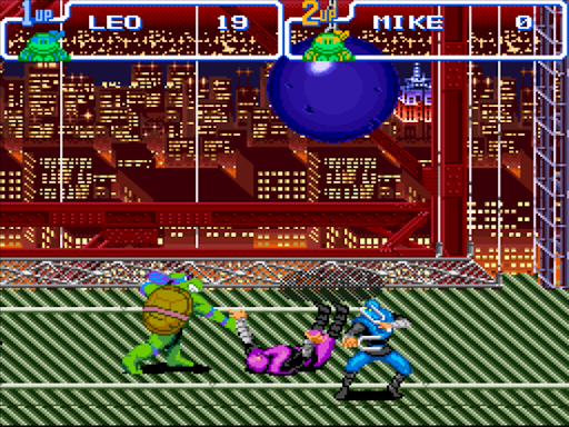 Teenage Mutant Ninja Turtles IV: Turtles in Time (SNES Compatible) - Reproduction Video Game Cartridge with Box and Manual
