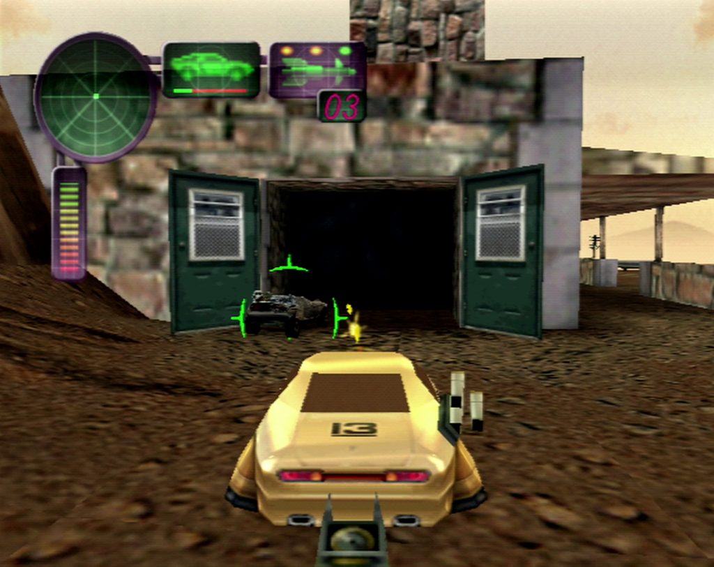 Vigilante 8: 2nd Offense (DVD Case) (Dreamcast Compatible) - Reproduction Video Game CD