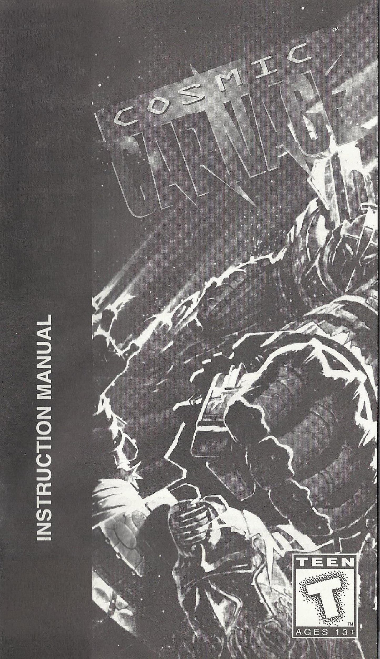 Cosmic Carnage (32X Compatible) (32X Shell) – Reproduction Video Game Cartridge with Case and Manual