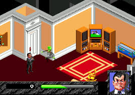 Haunting Starring Polterguy (Genesis Compatible) - Reproduction Video Game Cartridge with Case and Manaul