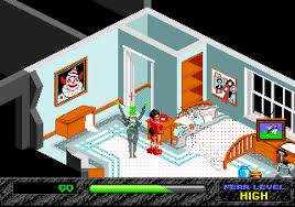 Haunting Starring Polterguy (Genesis Compatible) - Reproduction Video Game Cartridge with Case and Manaul