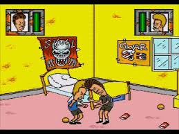 Beavis and Butt-Head (Genesis Compatible) - Reproduction Video Game Cartridge
