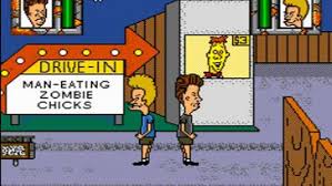 Beavis and Butt-Head (Genesis Compatible) - Reproduction Video Game Cartridge