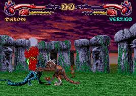 Primal Rage (32X Compatible) – Reproduction Video Game Cartridge with Case and Manual