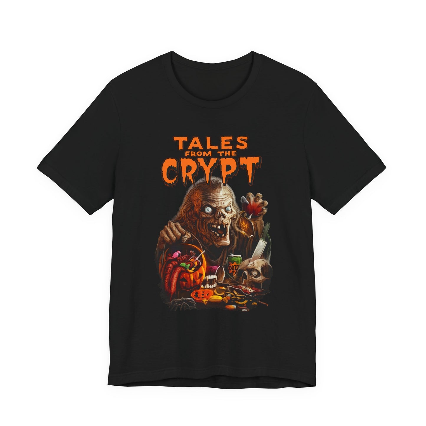 Tales from the Crypt T-Shirt - Vintage Horror Comic Tee - Retro 90s HBO Series Design