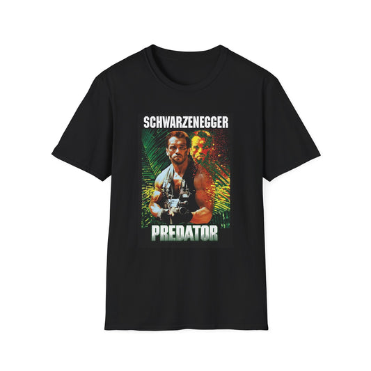 Predator Movie Poster T-Shirt - Retro 80s Sci-Fi Horror Tee