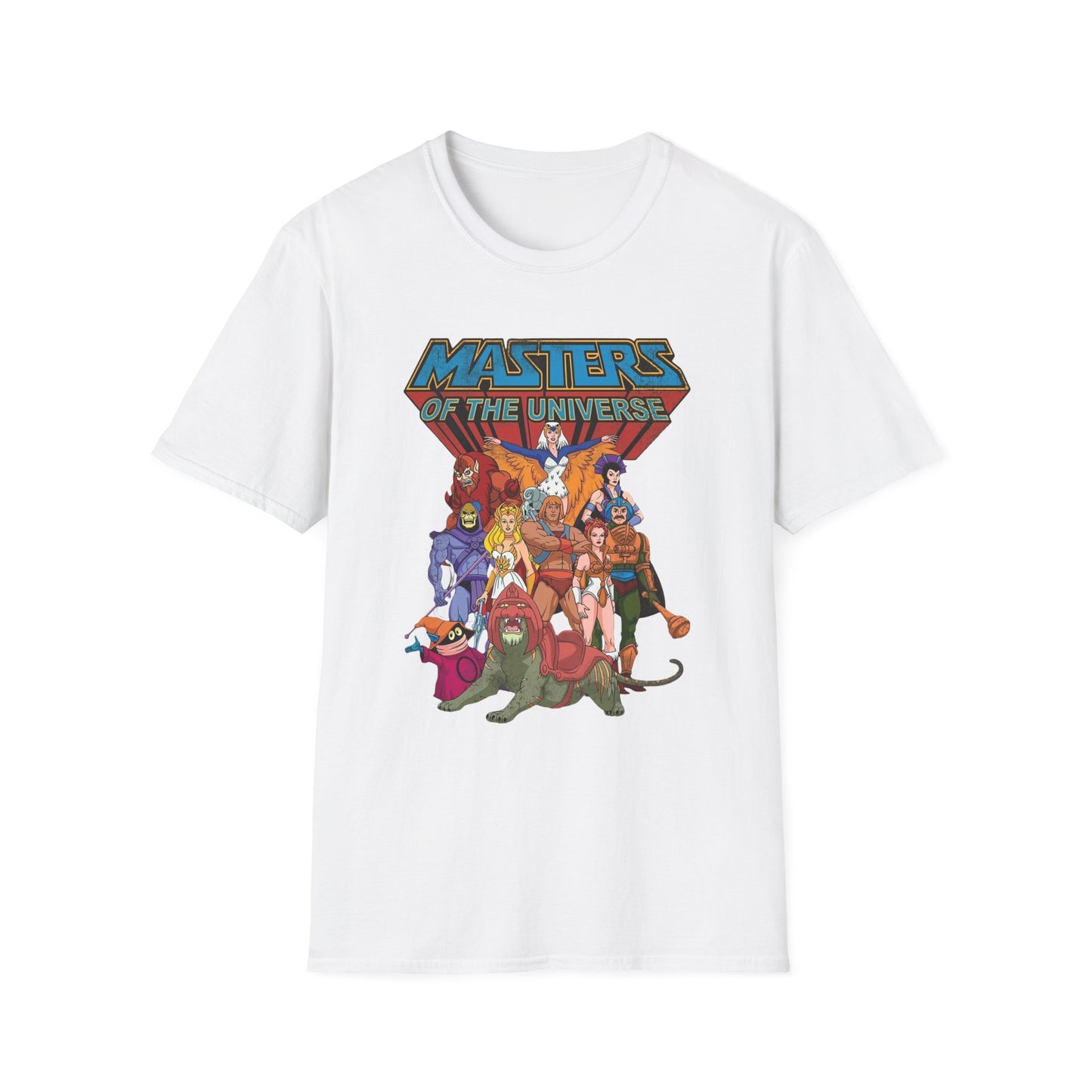 Masters of the Universe He-Man Characters T-Shirt - Skeletor She-Ra And More Retro Graphic Tee