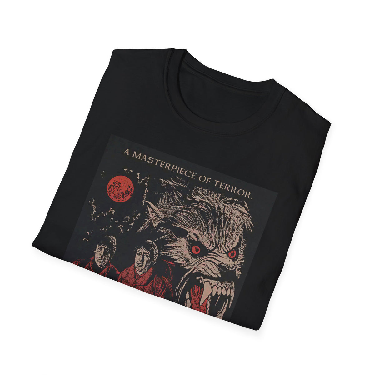 American Werewolf in London T-Shirt - Retro Horror Unisex Cotton Tee