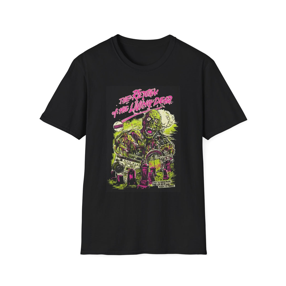Return of the Living Dead No Future T-Shirt - 80s Punk Horror Tee
