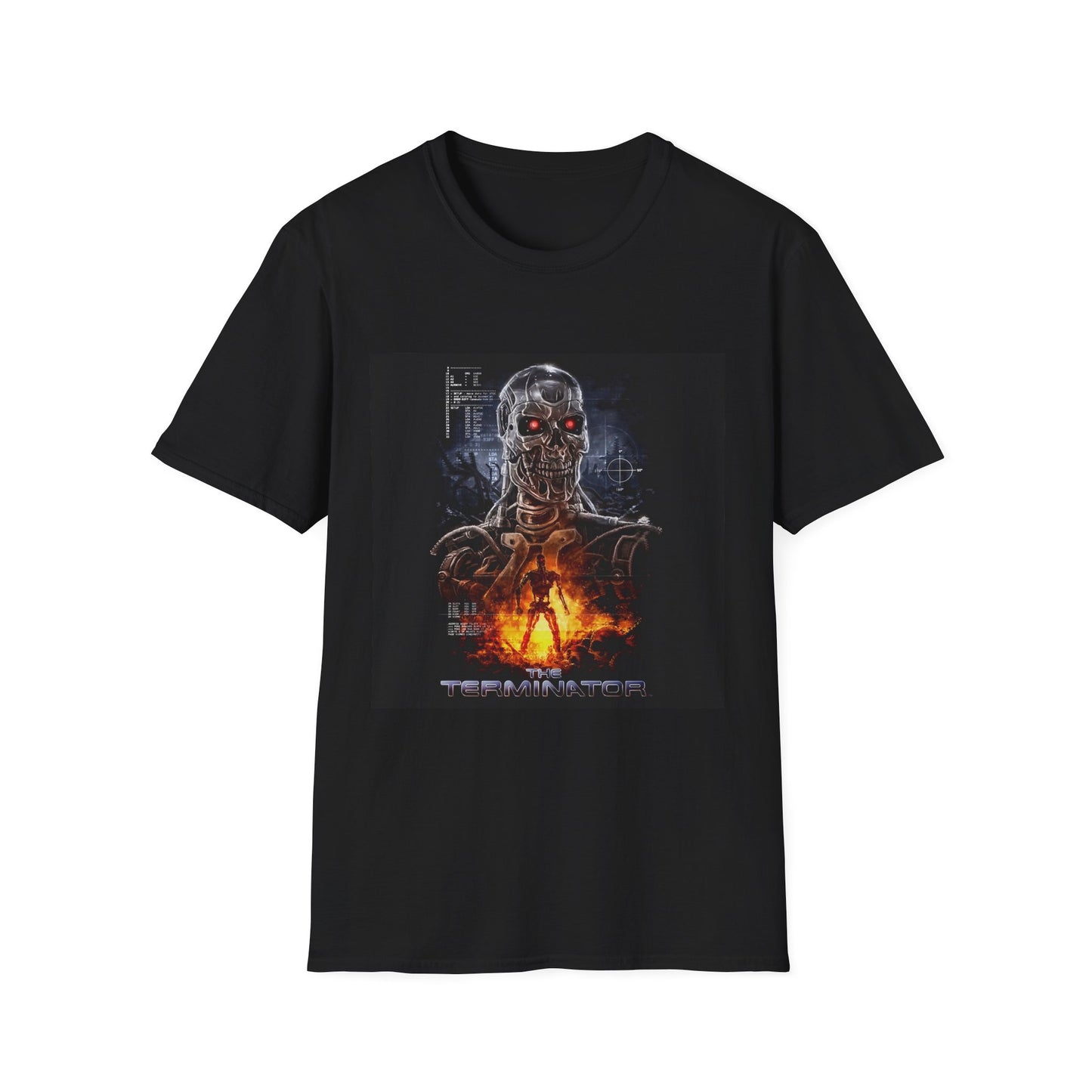 The Terminator T-Shirt - Retro 80s Sci-Fi Movie Graphic Tee