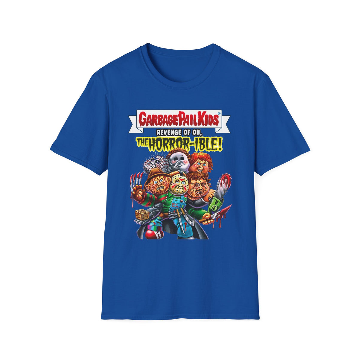 Garbage Pail Kids T-Shirt - Revenge of Oh The Horror-ible Retro 80s Parody Tee