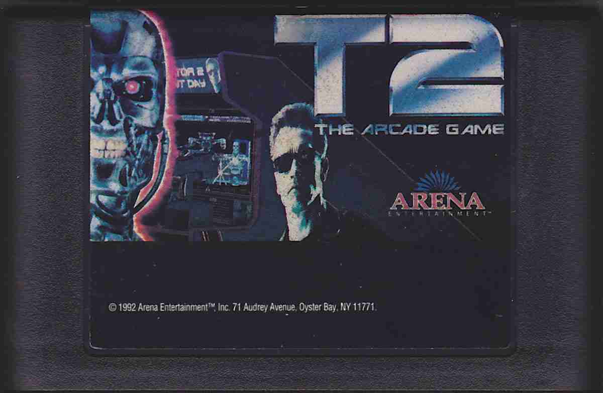 T2: The Arcade Game (Genesis Compatible) - Reproduction Video Game Cartridge image 0