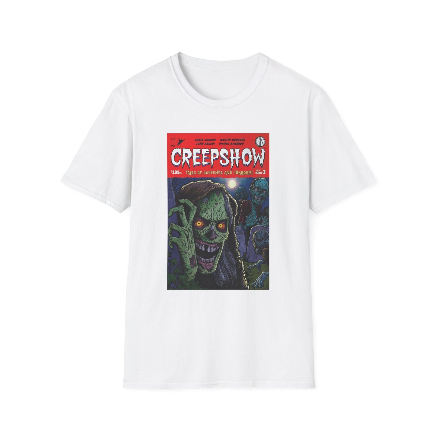 Creepshow Tales of Suspense and Horror Vol. 3 Issue 3 Retro 90s Horror T-Shirt