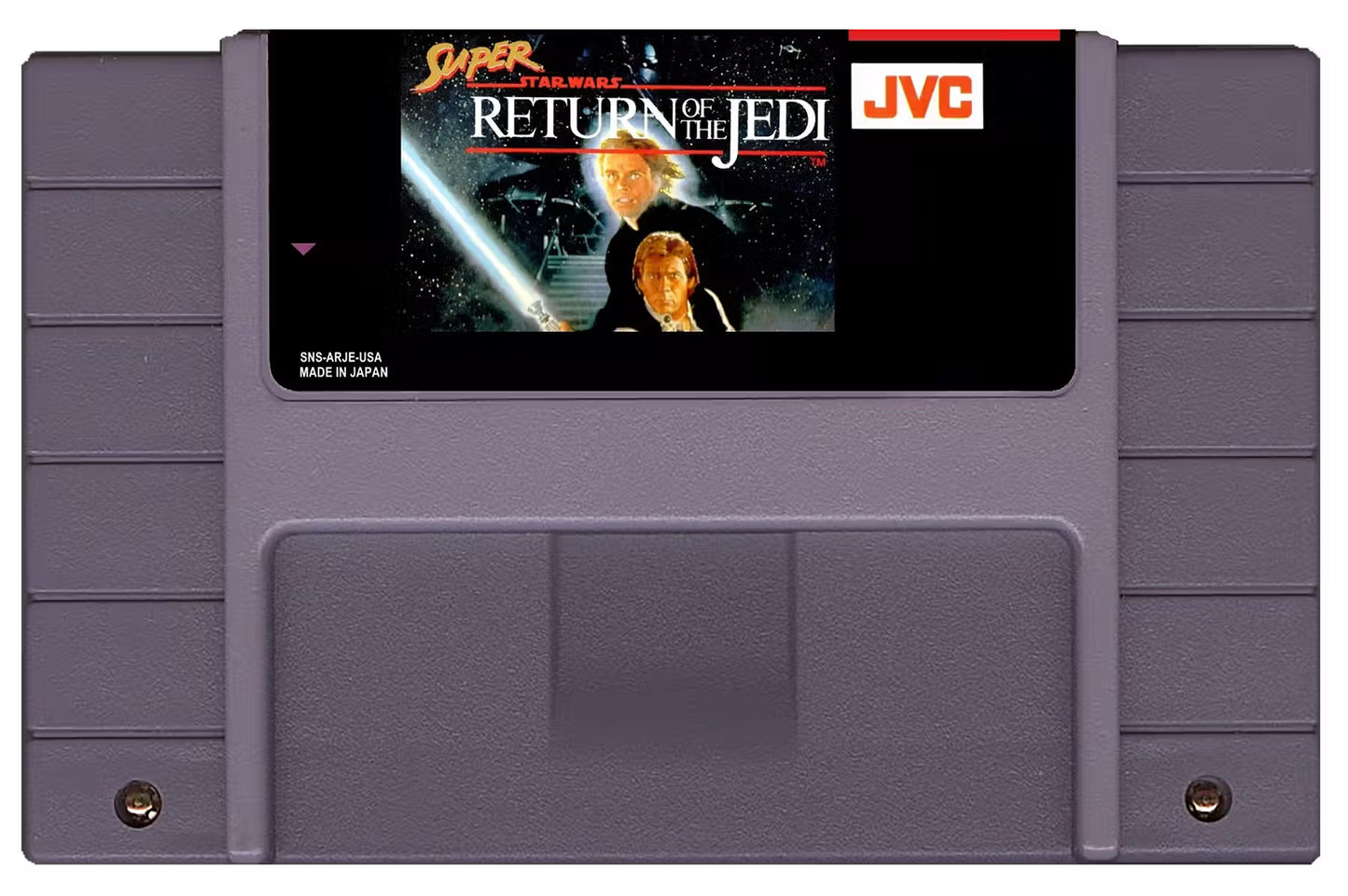 Super Star Wars: Return of the Jedi (SNES Compatible) - Reproduction Video Game Cartridge with Case and Manual image 1
