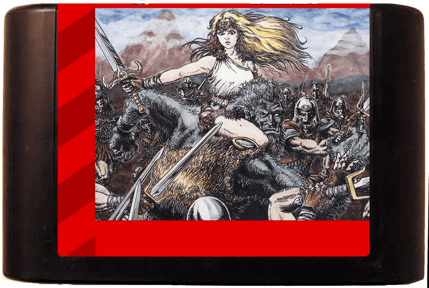 Dahna: Goddess' Birth (Megami Tanjou) (Genesis Compatible) - Reproduction Video Game Cartridge image 0