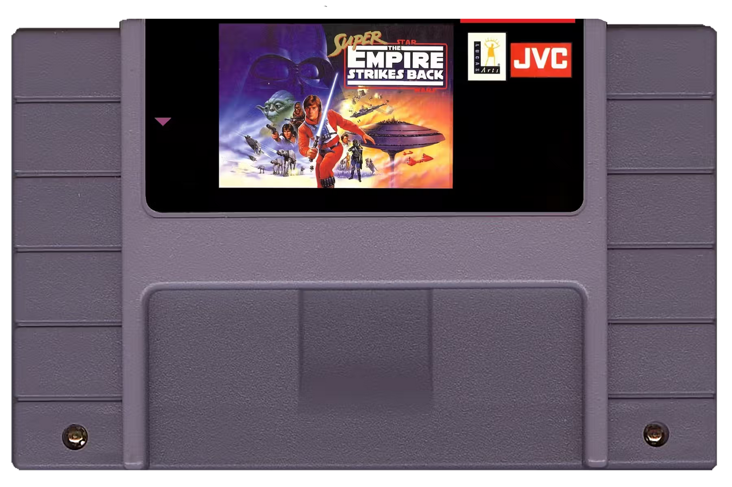 Super Star Wars: The Empire Strikes Back (SNES Compatible) - Reproduction Video Game Cartridge with Case and Manual image 1