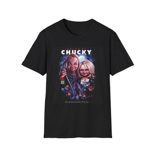 Chucky and Tiffany Horror Movie T-Shirt - Retro 90s Horror Graphic Tee