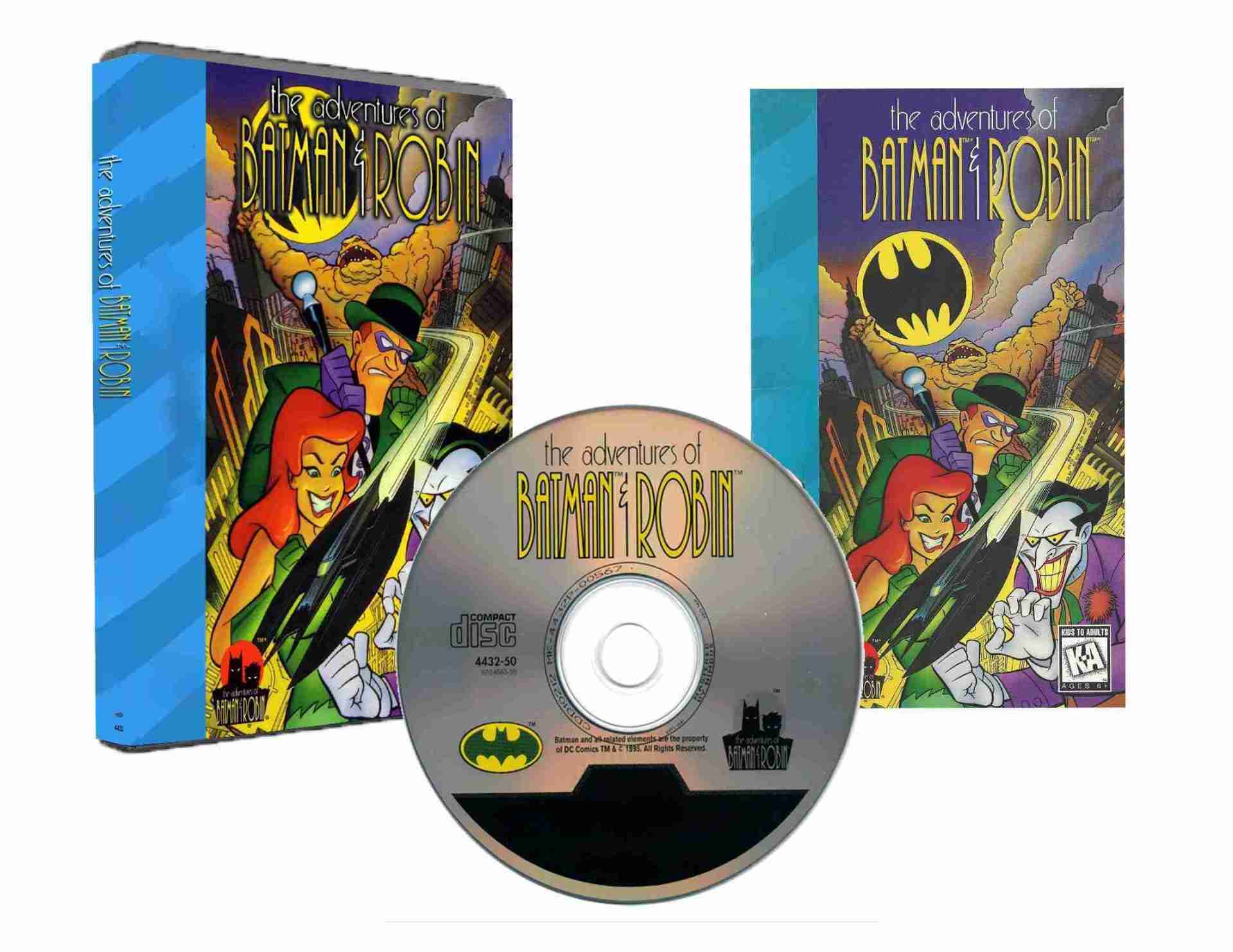 The Adventures of Batman & Robin (DVD Case) (Sega CD Compatible) - Reproduction Video Game CD image 0