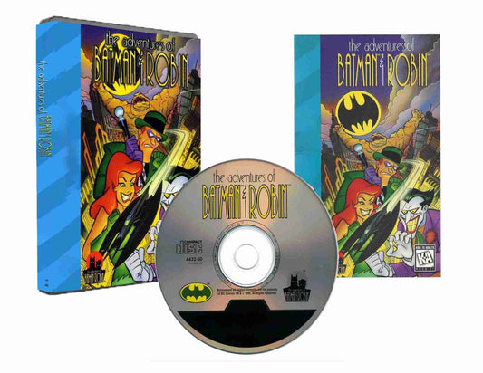 The Adventures of Batman & Robin (DVD Case) (Sega CD Compatible) - Reproduction Video Game CD image 0