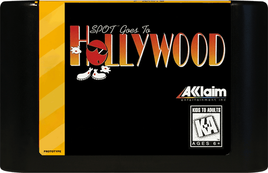 Spot Goes to Hollywood (Prototype) (32X Compatible) - Reproduction Video Game Cartridge image 0